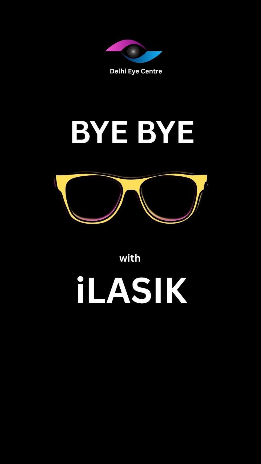 Recent LASIK patient result at Delhi Eye Centre